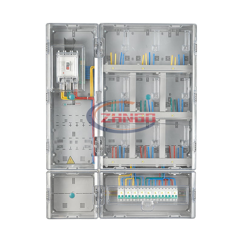 南網單相九表位插卡式電表箱